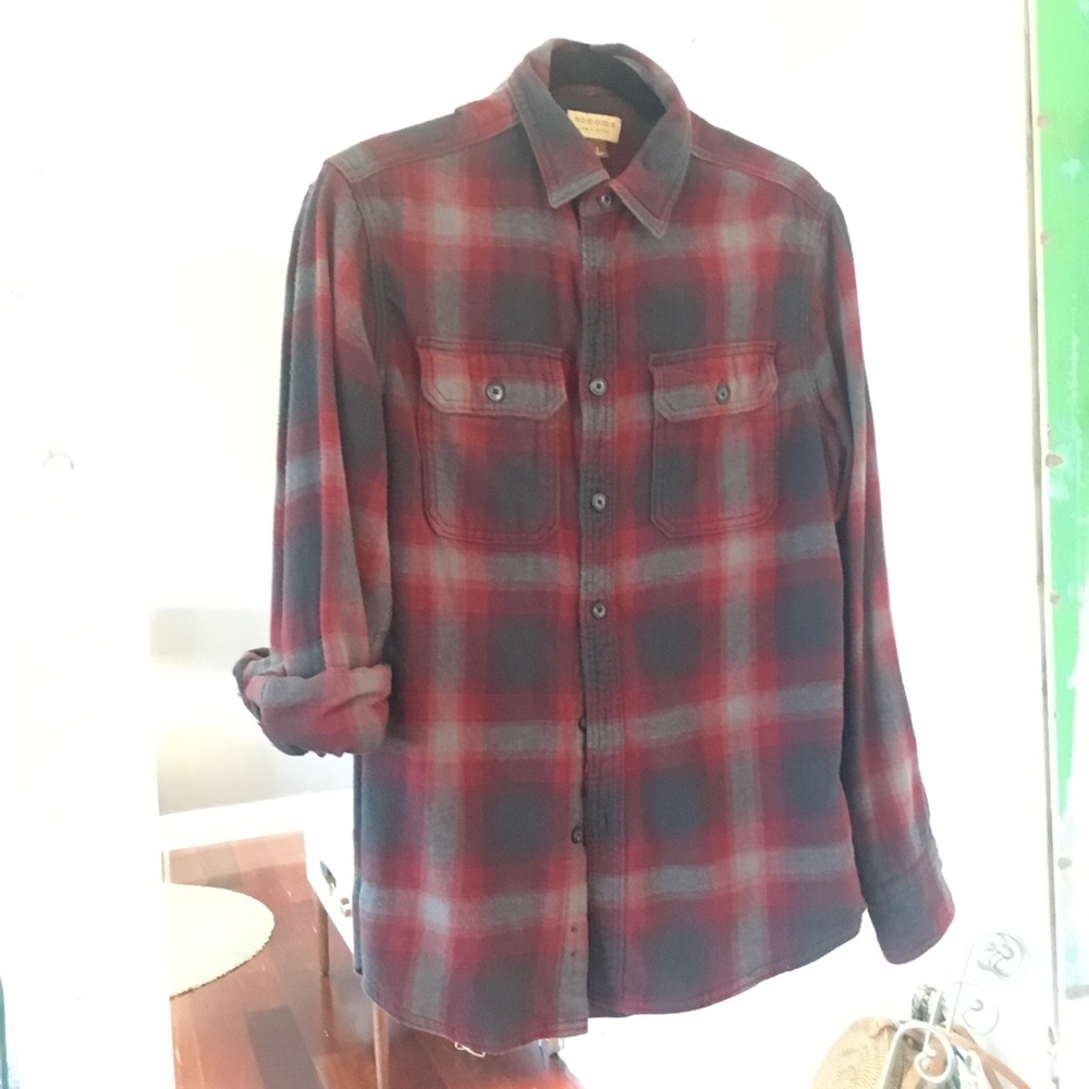 Cozy flannel button down.
